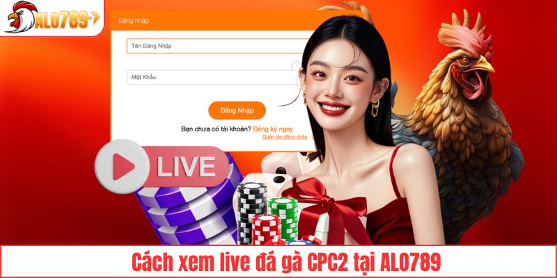 4 bước xem đá gà tại giải CPC2