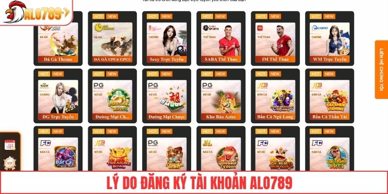 Lý do đăng ký ALO789
